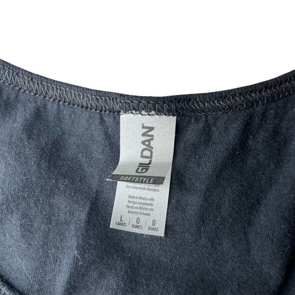 Breast Cancer Awareness Tank Top Size Large Pink Butterfly Ribbon Survivor - Picture 4 of 5